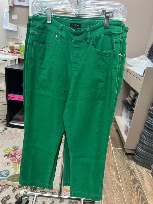 Tribal Kelly green capri