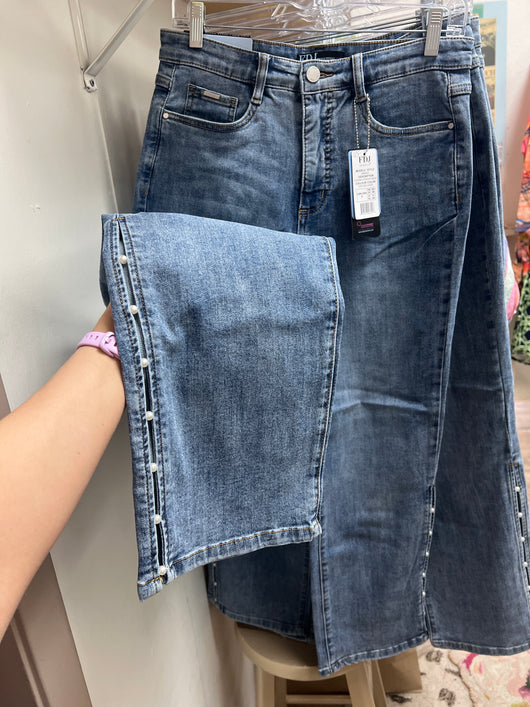 FDJ vintage wash pearl jeans