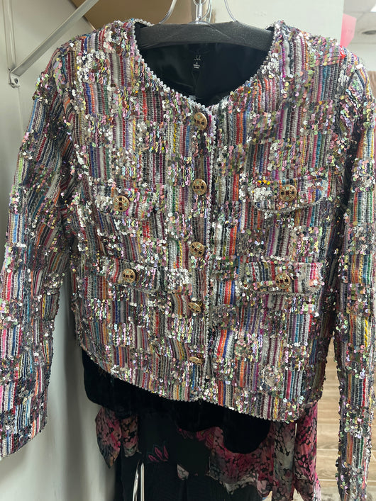 JOH sparkly sequin jacket