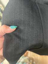 Renuar pinstripe flare pants carbon