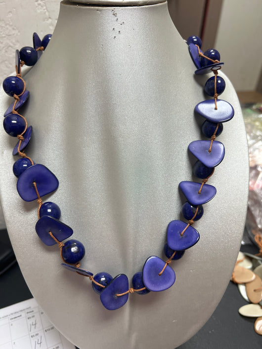 Tagua Hara necklace