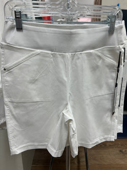 Charlie B pull on white shorts