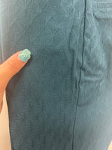 Renuar textured pull on pants lagoon