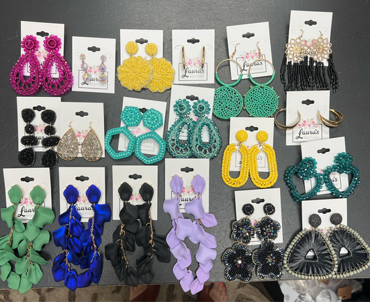 Statement earrings