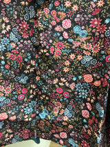 FDJ gramercy floral smock sleeve blouse