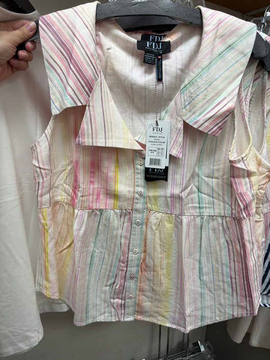FDJ Alana stripe top