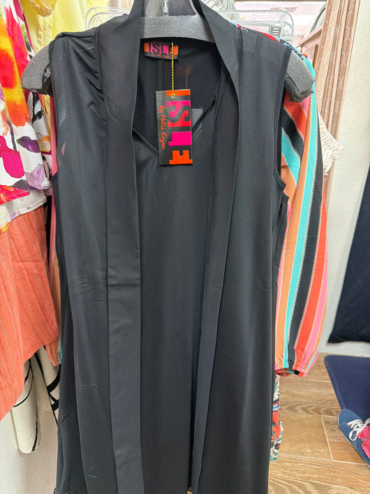 Isle black Brynn dress