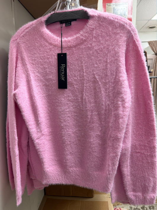 Renuar “Pinky” Fuzzy Sweater