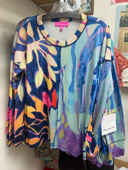 Claire D winter caress knit top