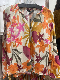 Charlie B bouquet blouse