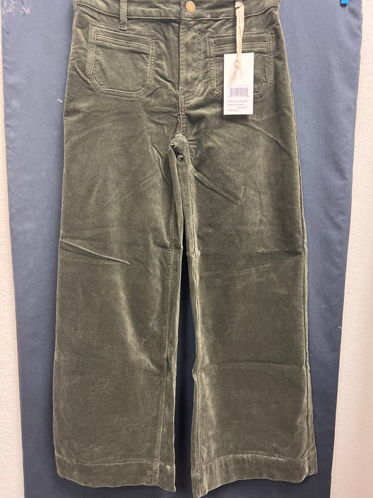 Charlie B patch pocket pants corduroy spruce