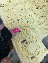 (Copy) Charlie B celadon green crochet tank