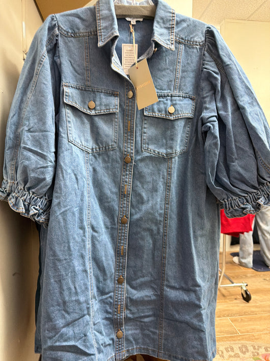 ee:some denim dress