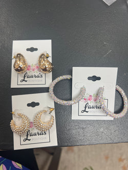 Bling earrings