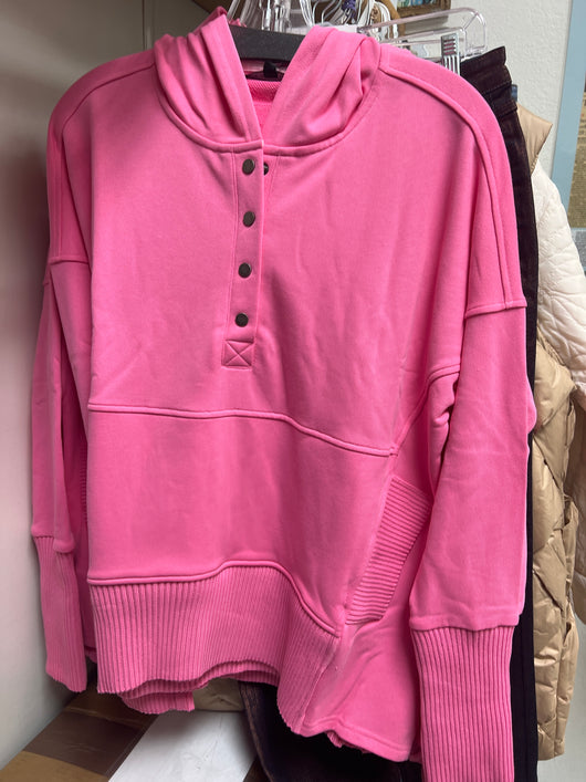 FunSport pink pullover hoodie