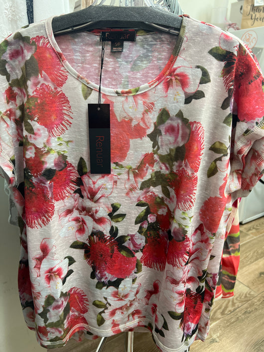 Renuar Orangina combo s/s top
