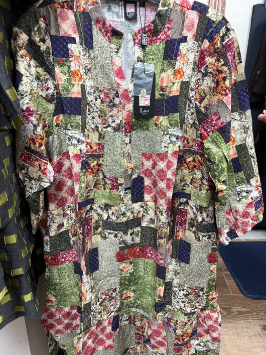 Lior Green Multi Dress