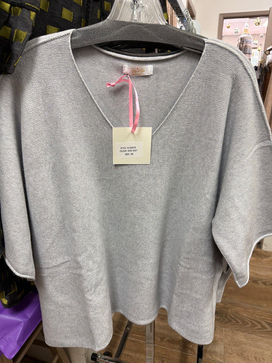 Me & Gee Grey Sweater - One Size