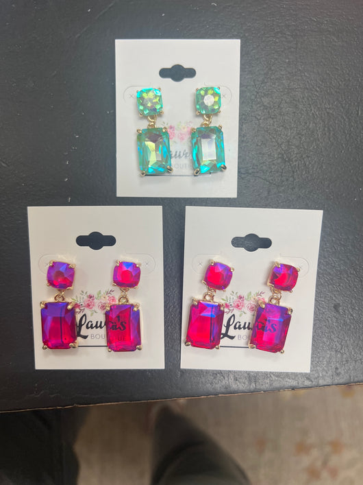 Jewel earrings