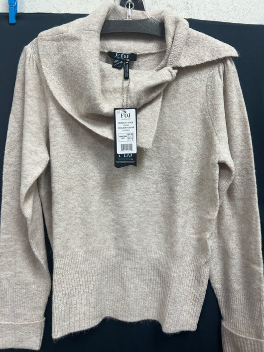 FDJ oatmeal shimmer sweater
