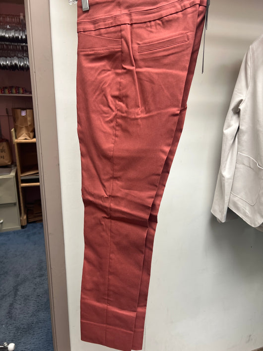 Renuar pull on ankle pant rust