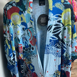 INoah blue cardi multi