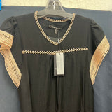 Gabby Isabella black beige dress