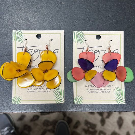 Tagua Florence earrings