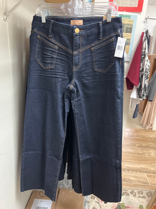 KUT dark wash western jeans