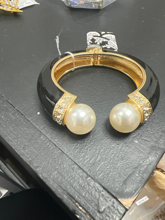 Lordane black gold pearl bracelet