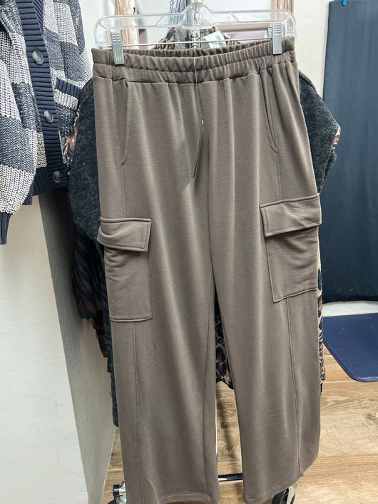 Nally & Millie brown cargo pants