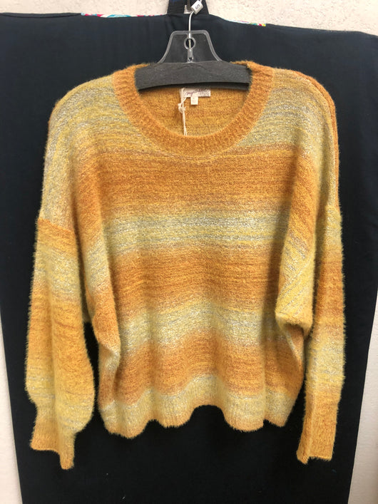 Mystree yellow rust sweater