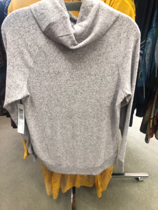 Tribal thistle cowl top