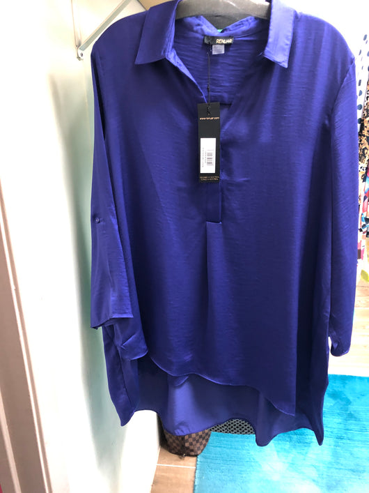 Renuar purple viola airflow top