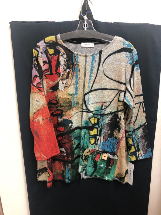 Jess&jane red multi timic