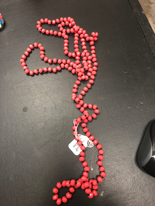 Coral strand beads