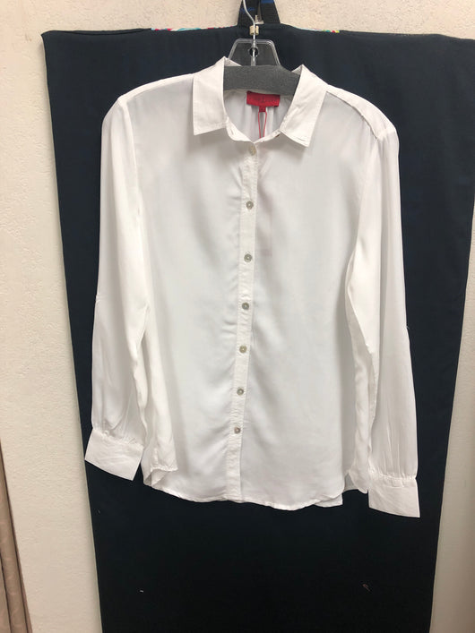 Lior white long sleeve shirt