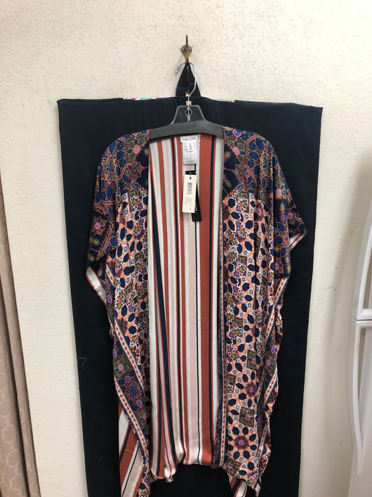 Tribal reversible kimono
