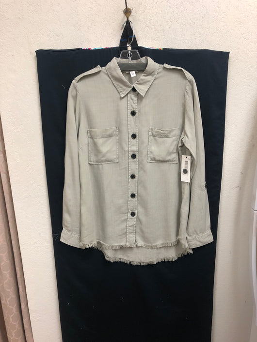Tribal light moss shirt