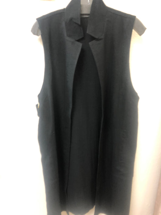 Fridaze long black vest