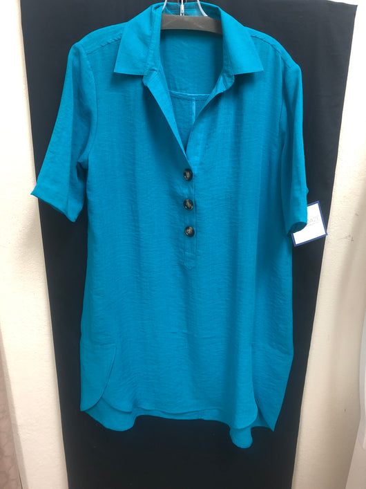 Fridaze turquoise dress/tunic